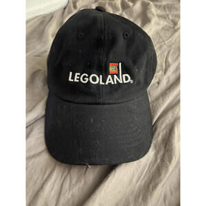 LEGOLAND Black Baseball Cap- Hat That Brings Bricks to Head!